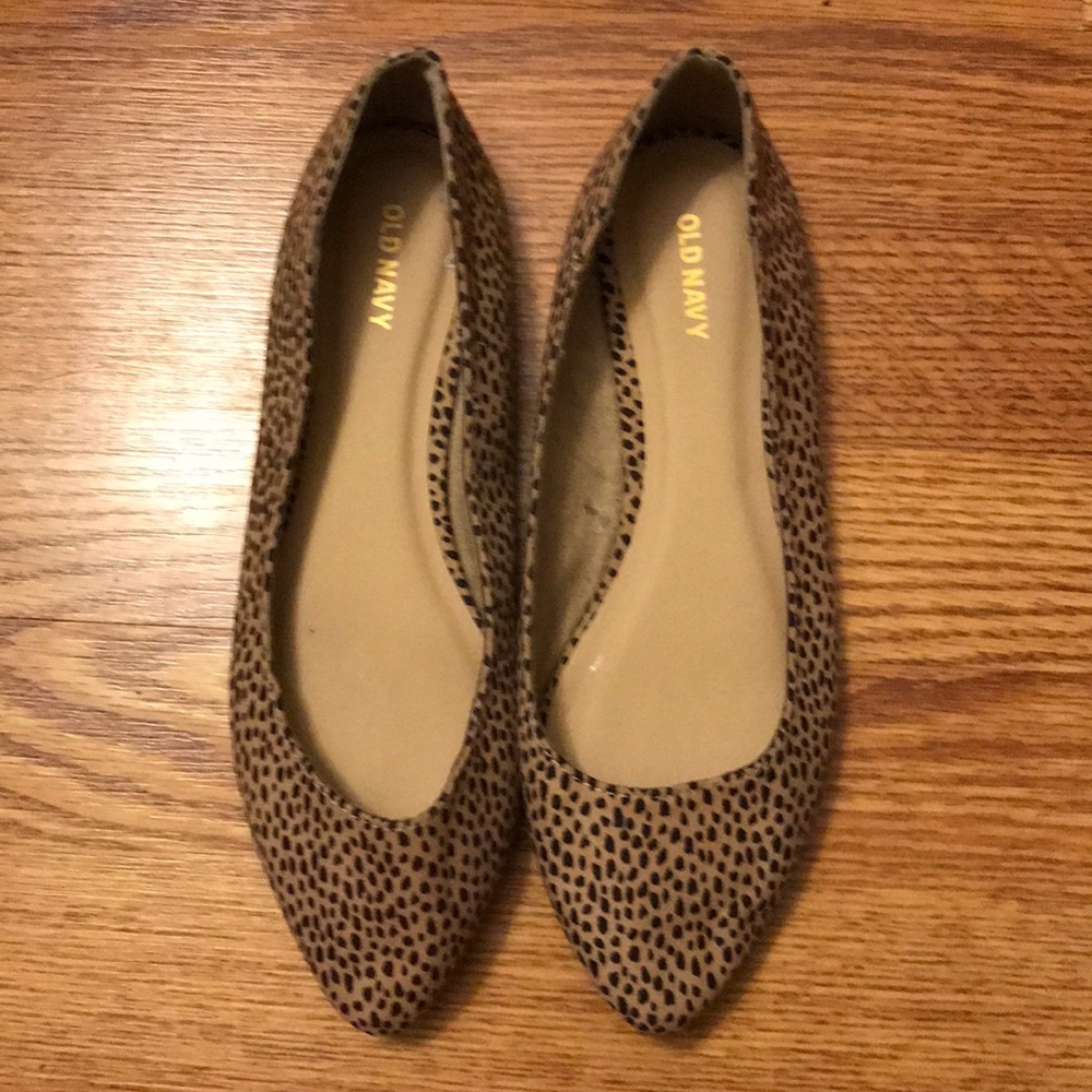 Animal Print Flats